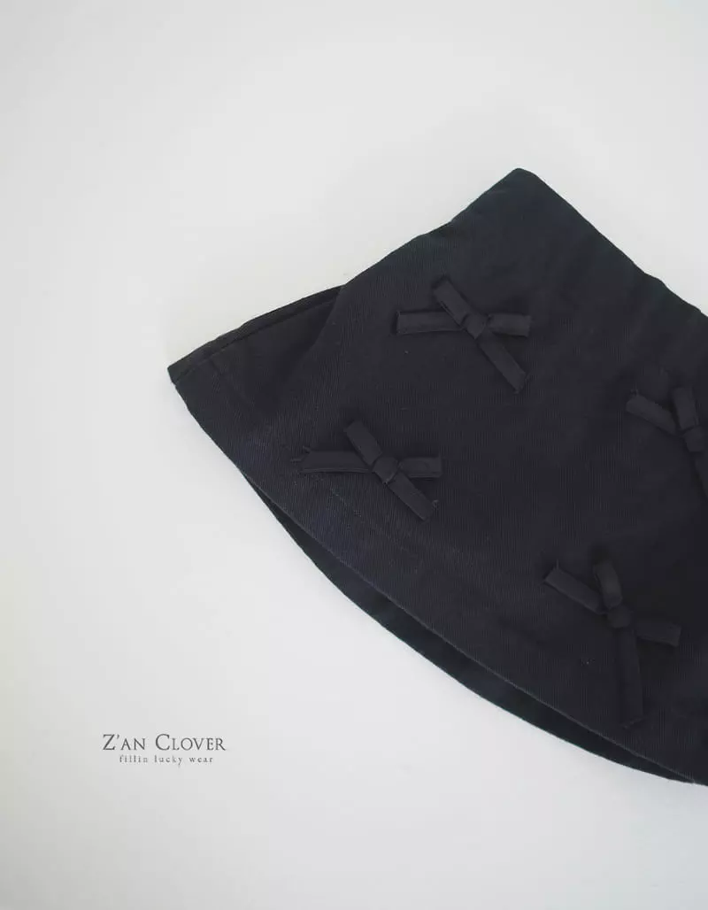 Zan Clover - Korean Children Fashion - #childofig - Ribbon Skirt - 2