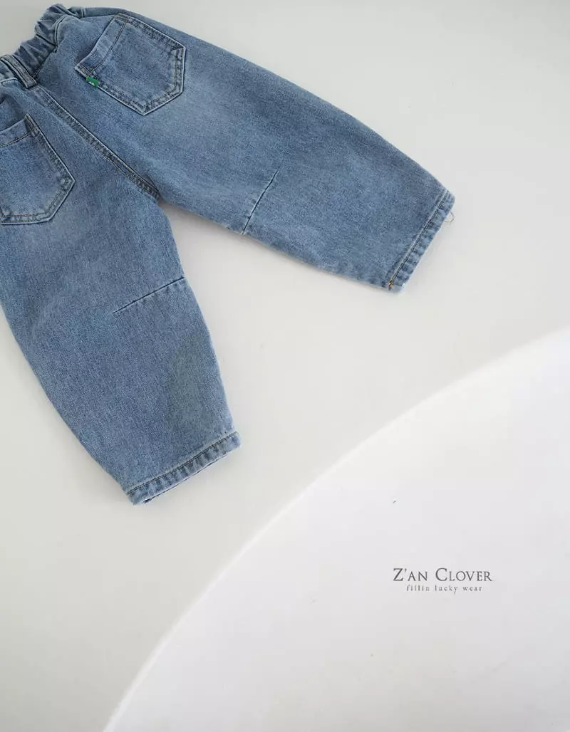 Zan Clover - Korean Children Fashion - #childofig - Curve Jeans - 2