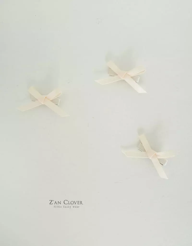 Zan Clover - Korean Children Fashion - #childofig - Jenny Ribbon Hairpin - 8