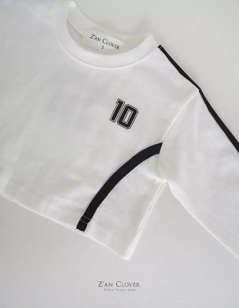 Zan Clover - Korean Children Fashion - #childofig - Ten Tape Tee - 7