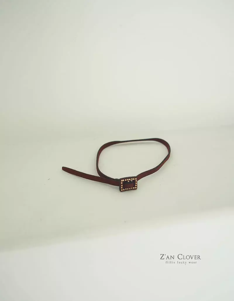 Zan Clover - Korean Children Fashion - #childrensboutique - Suede Chocker - 6