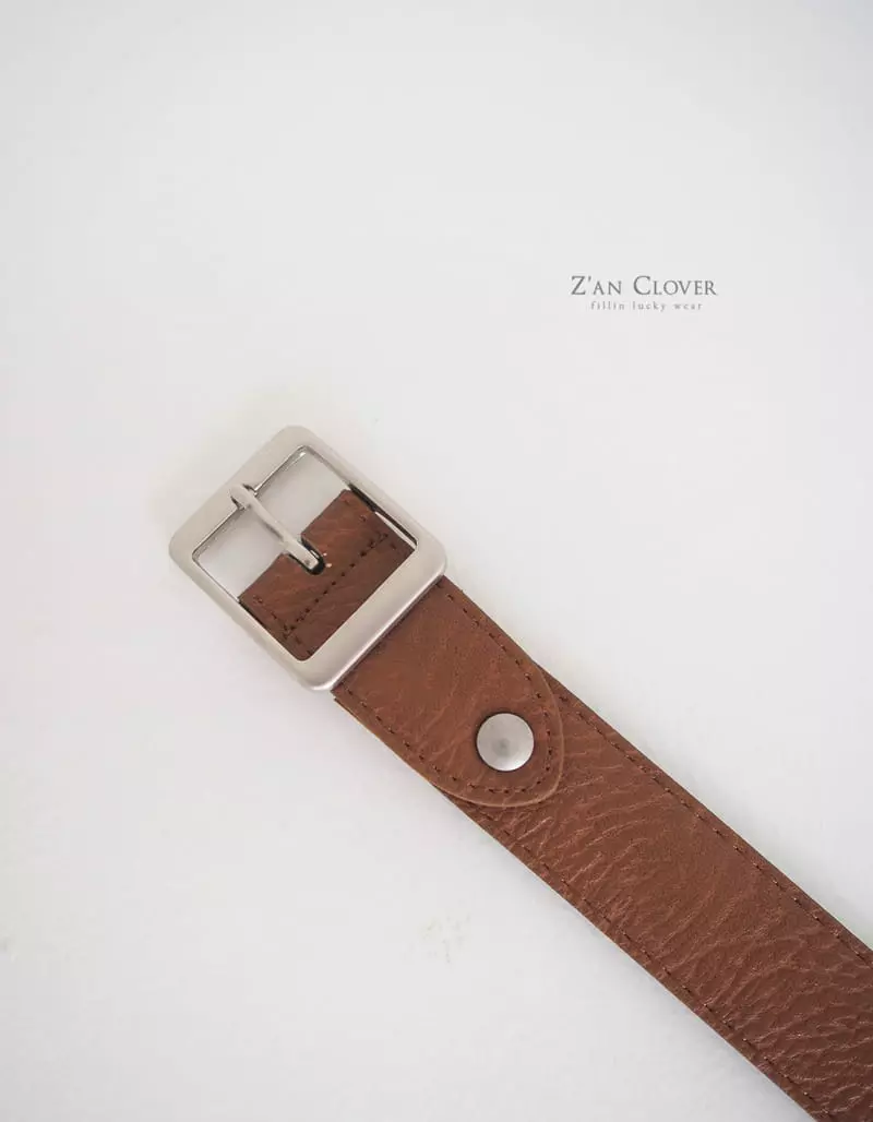 Zan Clover - Korean Children Fashion - #designkidswear - Square Belt - 5