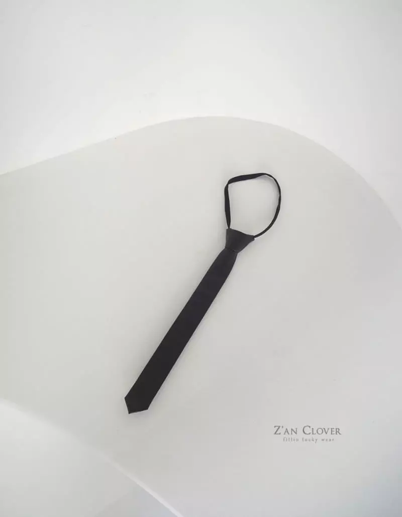 Zan Clover - Korean Children Fashion - #fashionkids - Leather neck Tie