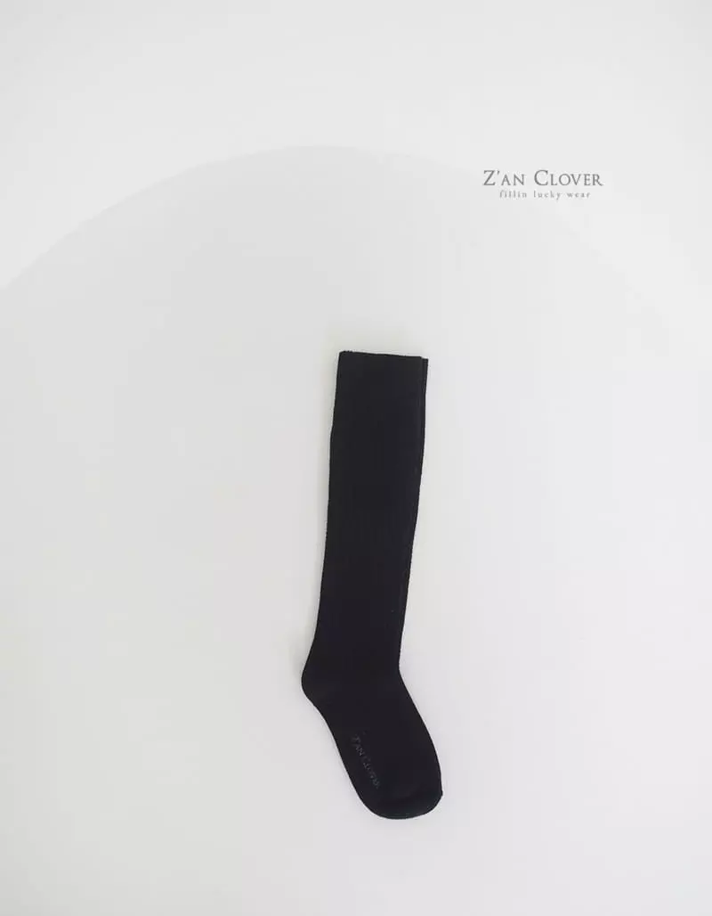 Zan Clover - Korean Children Fashion - #fashionkids - Plain Ober Knee Socks - 8