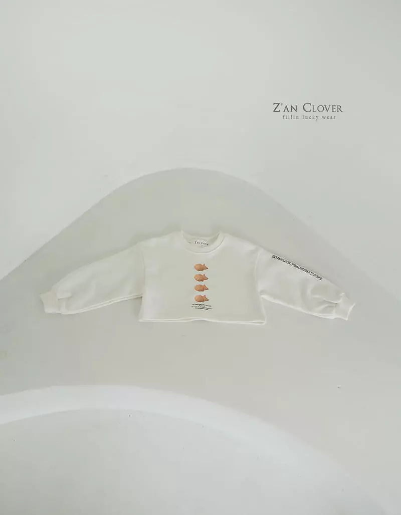 Zan Clover - Korean Children Fashion - #fashionkids - Ssamanco Sweatshirt - 4