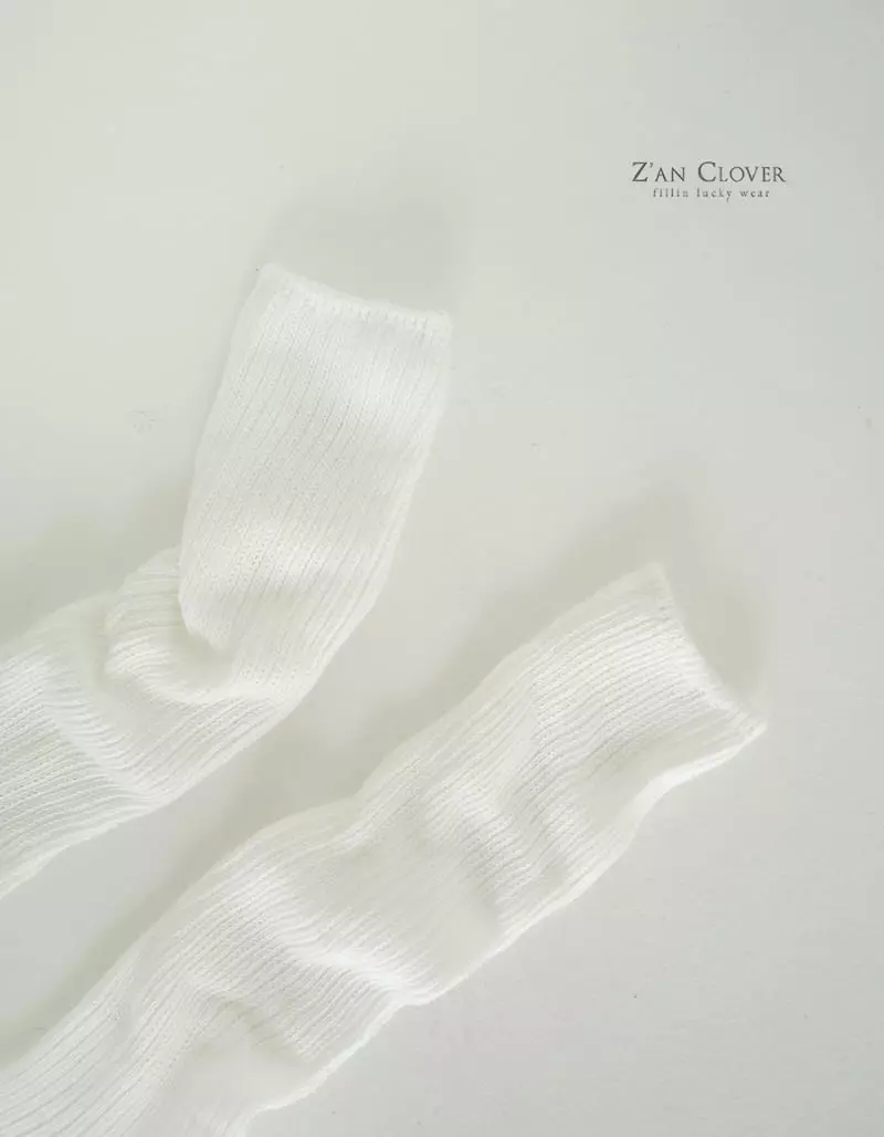 Zan Clover - Korean Children Fashion - #fashionkids - Z Cle Loose Socks - 4