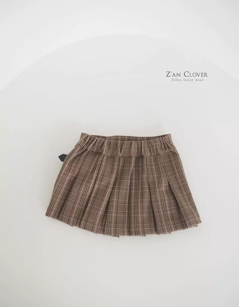 Zan Clover - Korean Children Fashion - #kidzfashiontrend - Bijou Wrap Skirt - 8