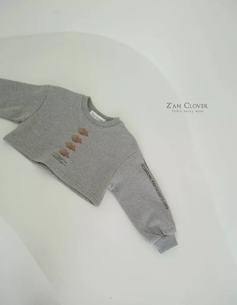 Zan Clover - Korean Children Fashion - #littlefashionista - Ssamanco Sweatshirt - 8