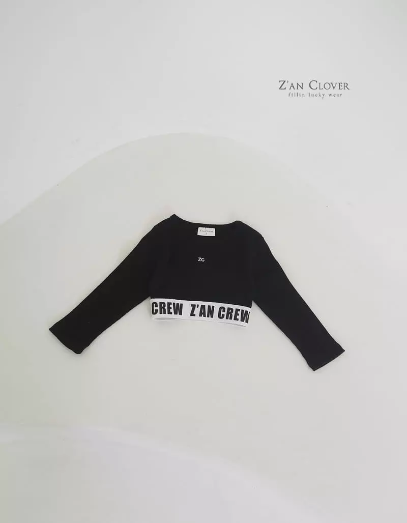 Zan Clover - Korean Children Fashion - #magicofchildhood - Zan Crew Crop Top - 7