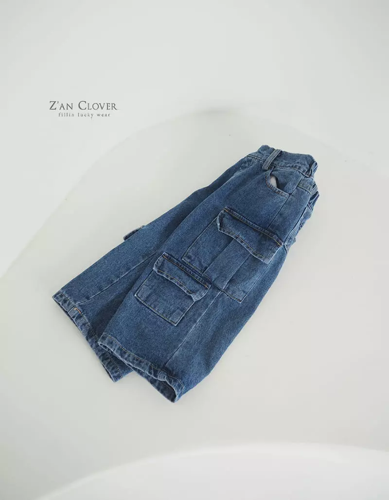 Zan Clover - Korean Children Fashion - #prettylittlegirls - Overfit Jeans - 12