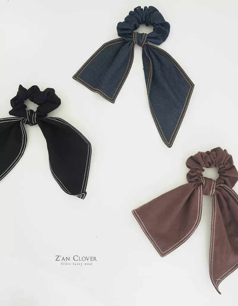 Zan Clover - Korean Children Fashion - #prettylittlegirls - Ribbon Hairring - 2