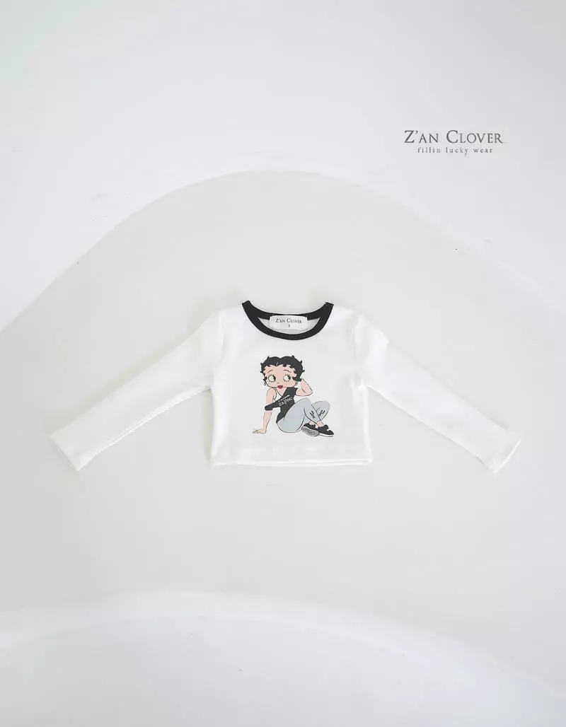 Zan Clover - Korean Children Fashion - #stylishchildhood - Autumn Tee - 5
