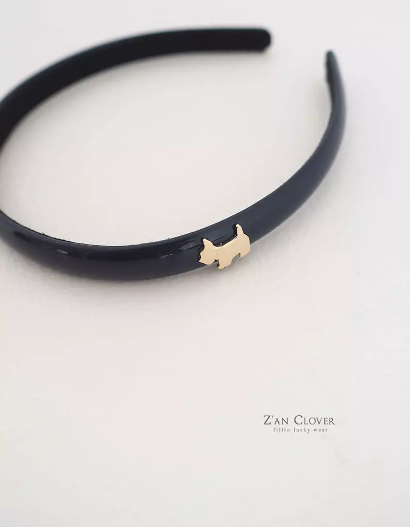 Zan Clover - Korean Children Fashion - #todddlerfashion - Puppy Hiarband - 9