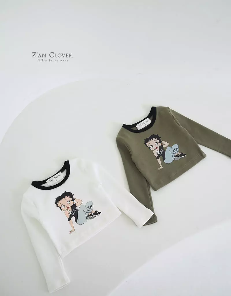 Zan Clover - Korean Children Fashion - #todddlerfashion - Autumn Tee - 4