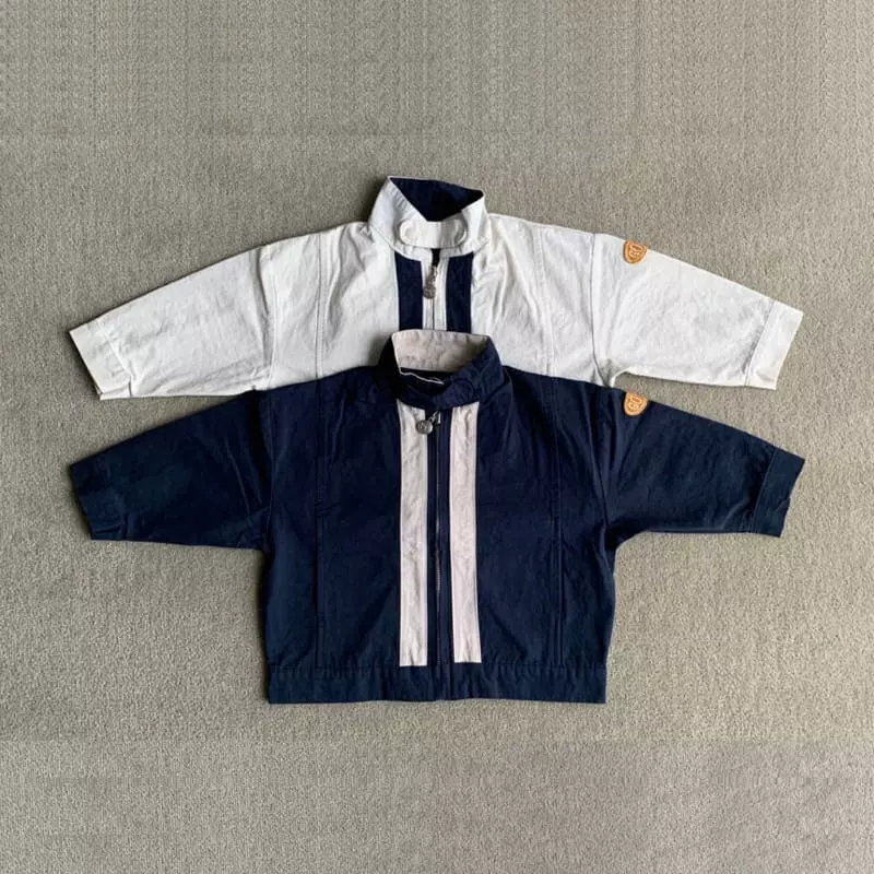 go;u - Korean Children Fashion - #childrensboutique - Bookshelf Jacket
