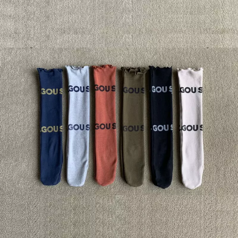 go;u - Korean Children Fashion - #discoveringself - Rubber Knee Socks