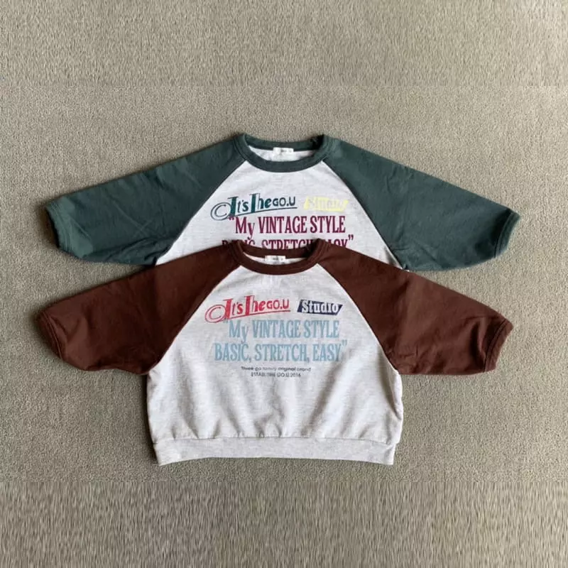 go;u - Korean Children Fashion - #fashionkids - Color Paper Sweatshirt
