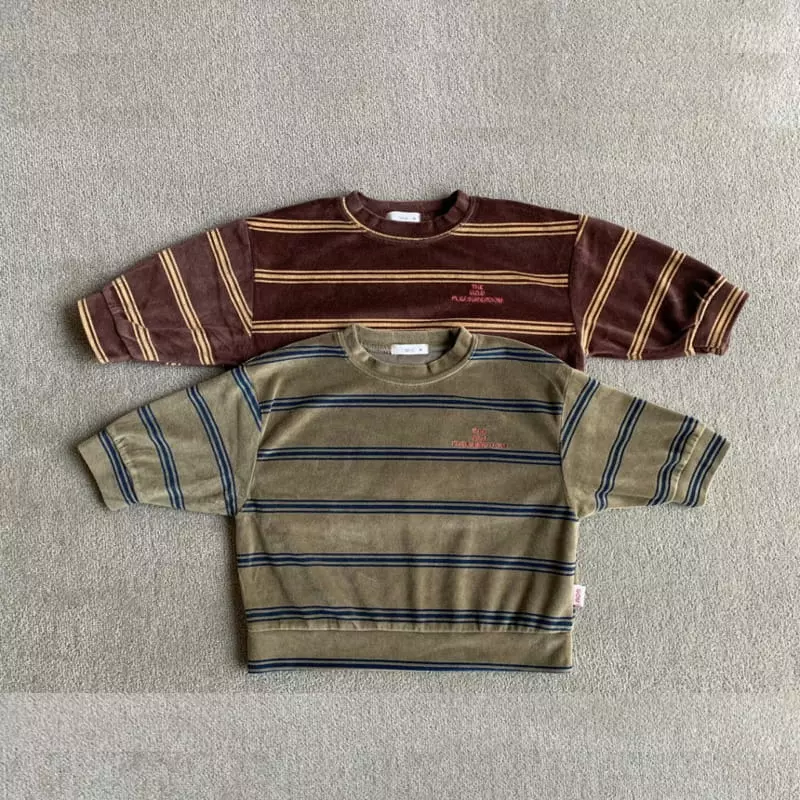 go;u - Korean Children Fashion - #kidsshorts - Desk Sweatshirt