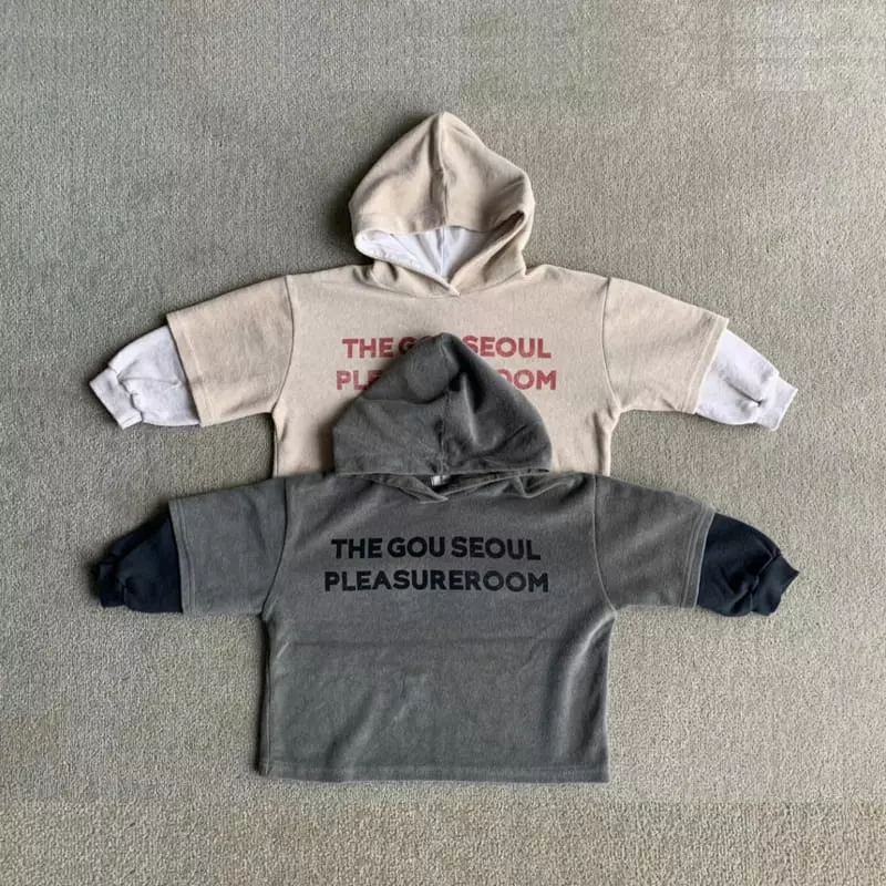 go;u - Korean Children Fashion - #magicofchildhood - Note Hoody
