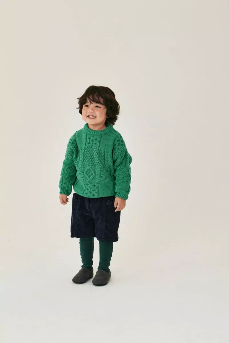 A-Market - Korean Children Fashion - #childofig - Cable Knit Tee - 8