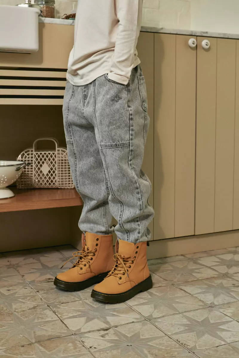 A-Market - Korean Children Fashion - #childrensboutique - Slit Jeans - 10