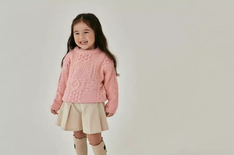 A-Market - Korean Children Fashion - #discoveringself - Cable Knit Tee - 11