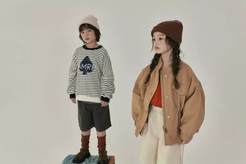 A-Market - Korean Children Fashion - #kidsshorts - ST Slit Sweatshirt - 9