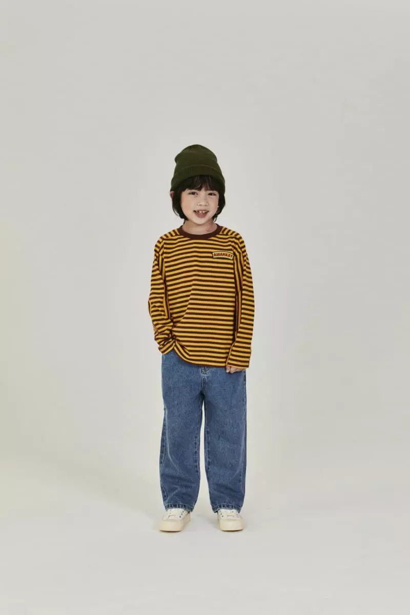 A-Market - Korean Children Fashion - #kidsstore - St Slit Tee - 11