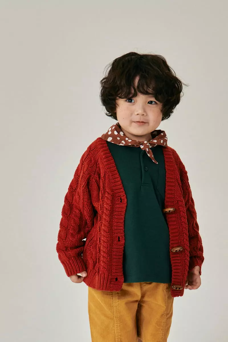 A-Market - Korean Children Fashion - #littlefashionista - Twist Cardigan - 11