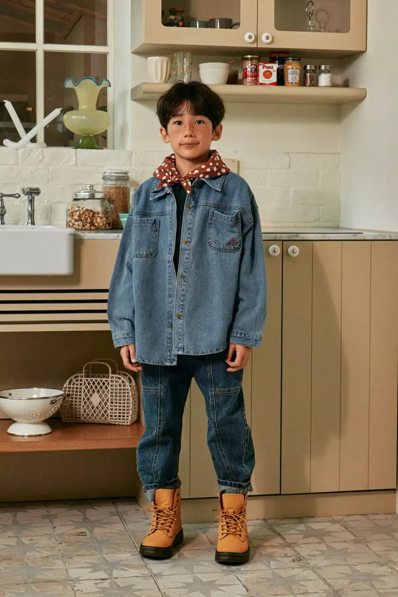 A-Market - Korean Children Fashion - #magicofchildhood - Slit Jeans - 5