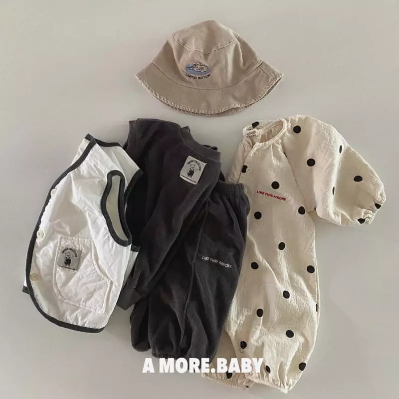 A More - Korean Baby Fashion - #babyoninstagram - Bebe Jungle Vest - 7