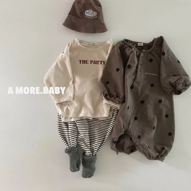 A More - Korean Baby Fashion - #babyootd - Bebe Hot Dog Pants - 5