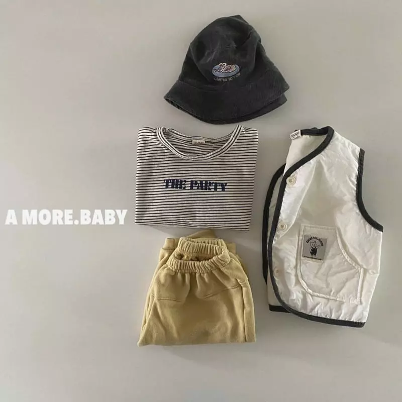 A More - Korean Baby Fashion - #babyoutfit - Bebe Hot Dog Pants - 6