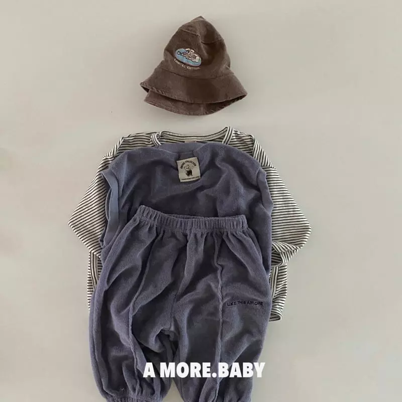 A More - Korean Baby Fashion - #onlinebabyshop - Bebe Travel Pants - 9
