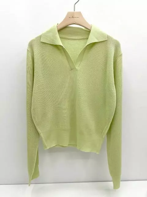 Adaze - Korean Women Fashion - #womensfashion - UV Collar Tee - 11
