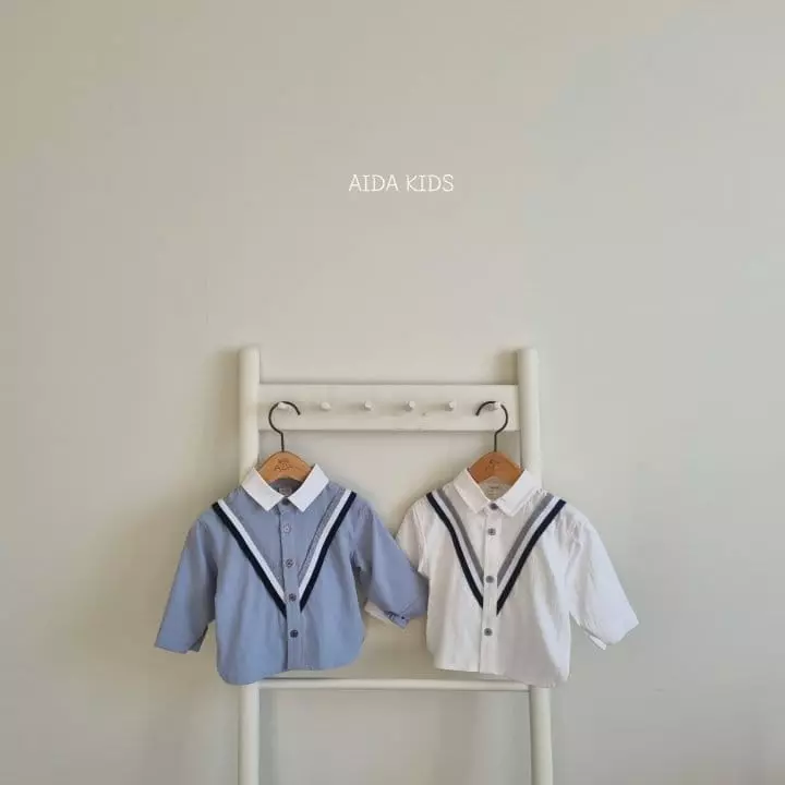 Aida - Korean Children Fashion - #fashionkids - New V Shirt - 7