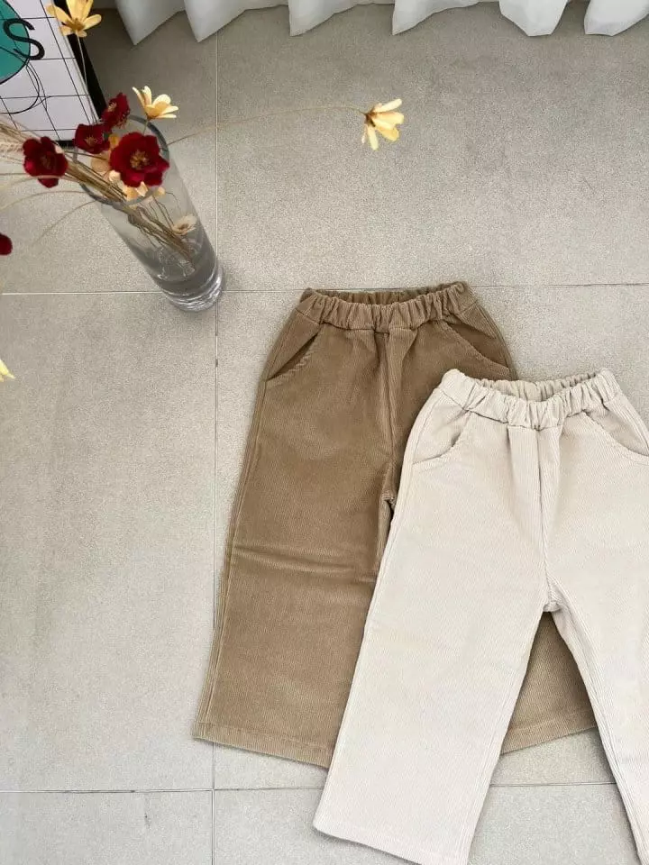 Angelot - Korean Children Fashion - #prettylittlegirls - Corduroy Pants - 2