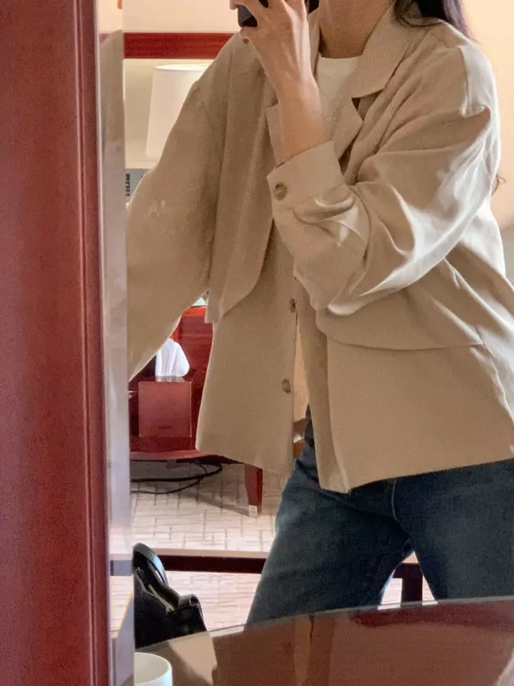 Atthismoment - Korean Women Fashion - #momslook - Touch Jacket - 3