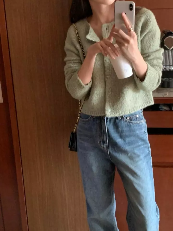 Atthismoment - Korean Women Fashion - #momslook - Neff Cardigan - 3