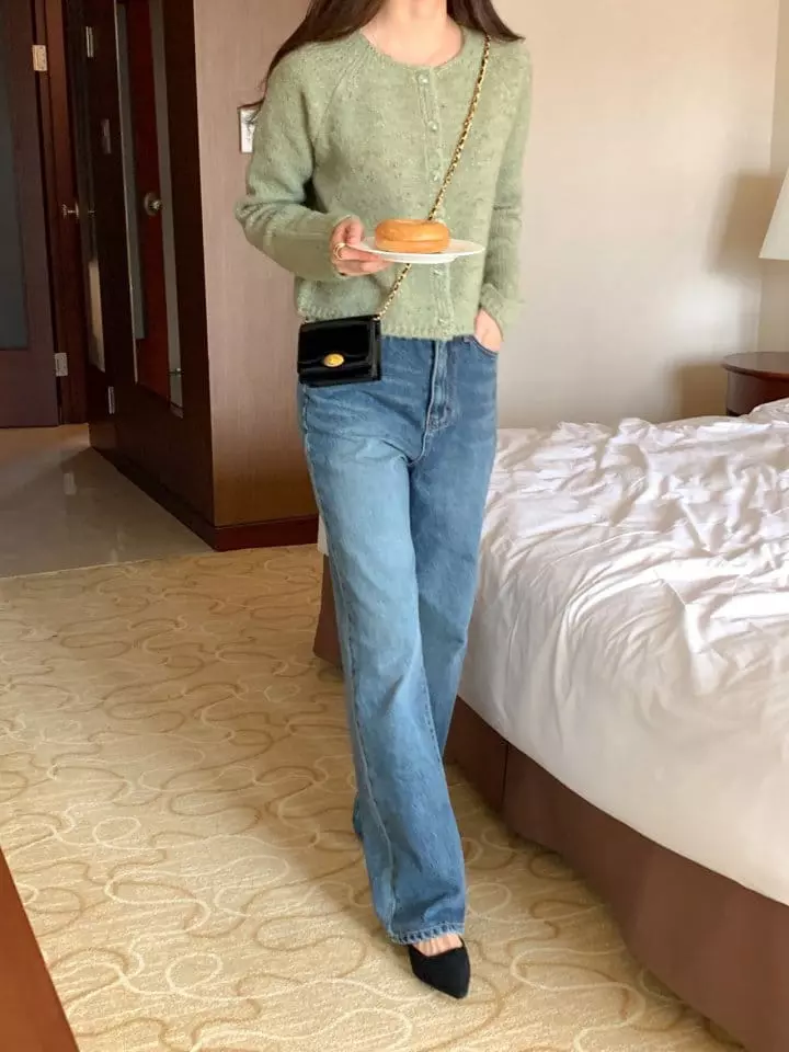 Atthismoment - Korean Women Fashion - #momslook - Neff Cardigan - 7