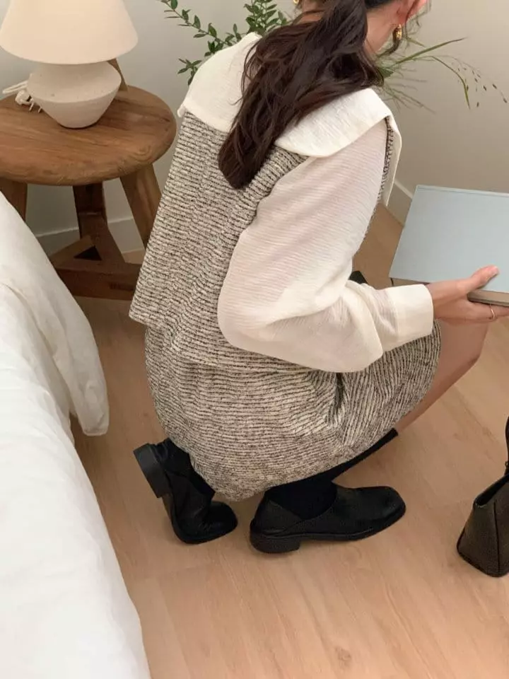 Atthismoment - Korean Women Fashion - #momslook - Naru Vest - 3