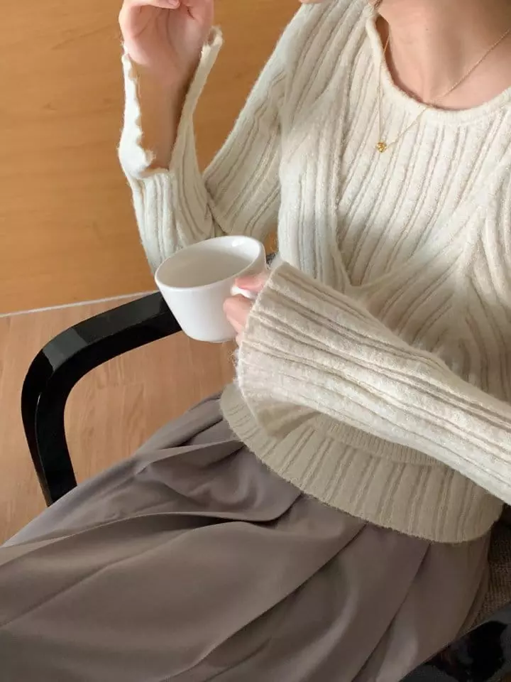 Atthismoment - Korean Women Fashion - #momslook - Layered Knit Tee - 9