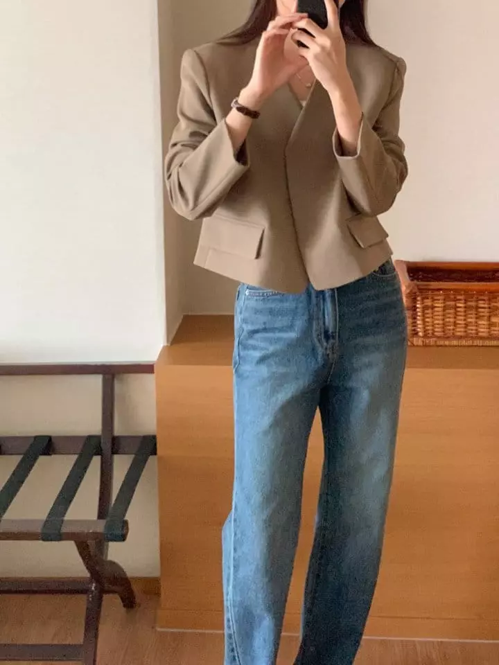 Atthismoment - Korean Women Fashion - #momslook - Us Jacket - 6