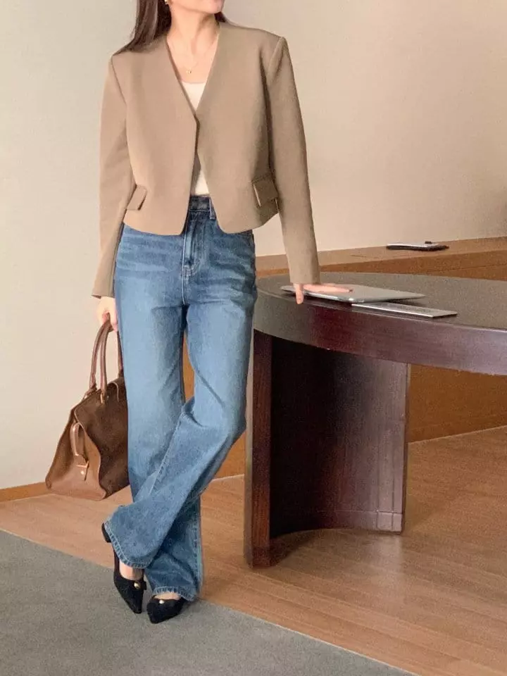 Atthismoment - Korean Women Fashion - #momslook - Us Jacket - 8