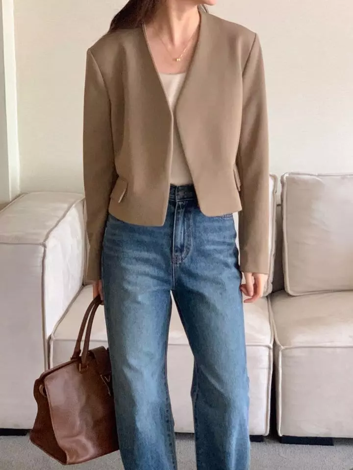 Atthismoment - Korean Women Fashion - #shopsmall - Us Jacket - 3