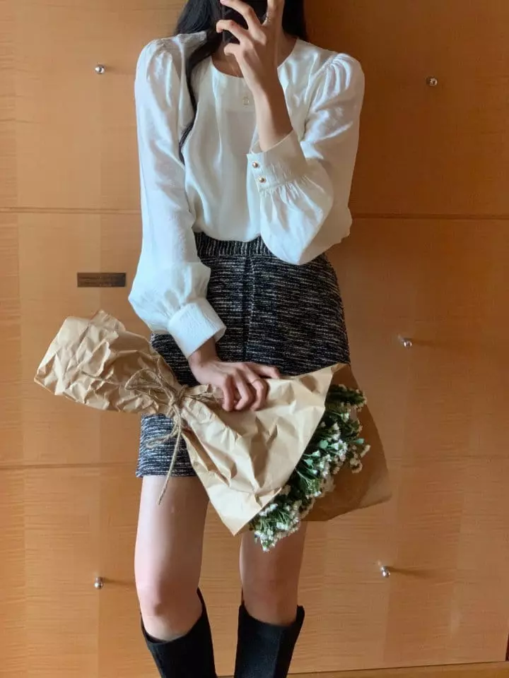 Atthismoment - Korean Women Fashion - #shopsmall - Holic Blouse