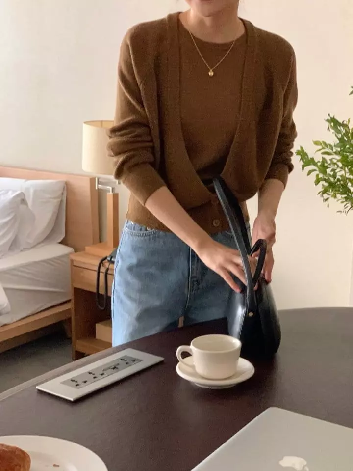 Atthismoment - Korean Women Fashion - #thelittlethings - Two Way Knit Tee - 9