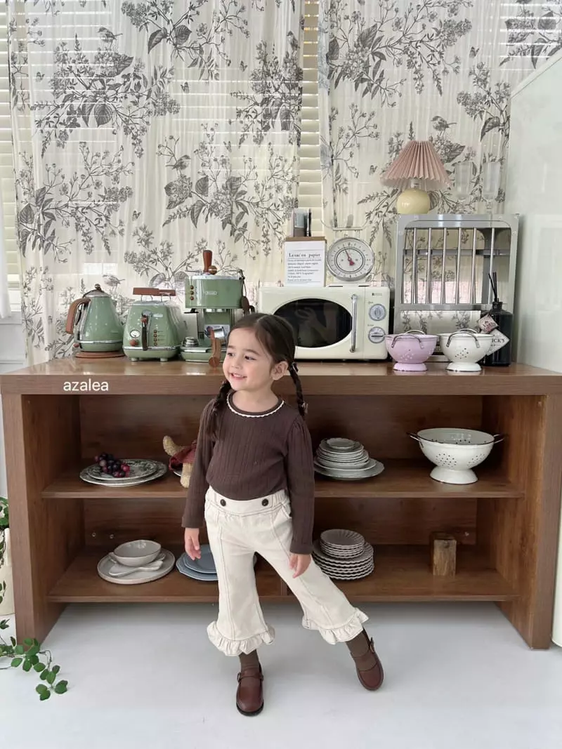 Azalea - Korean Children Fashion - #kidzfashiontrend - Lia Frill Jeans - 8