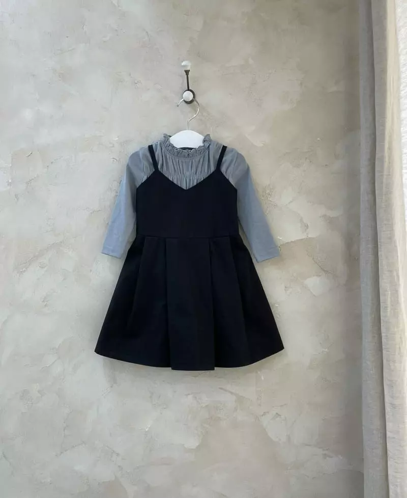 Azalea - Korean Children Fashion - #kidzfashiontrend - Layered One-piece - 5