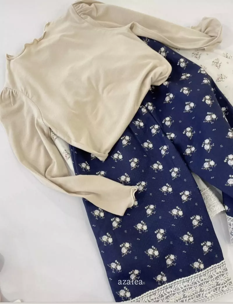 Azalea - Korean Children Fashion - #littlefashionista - Flower Pants